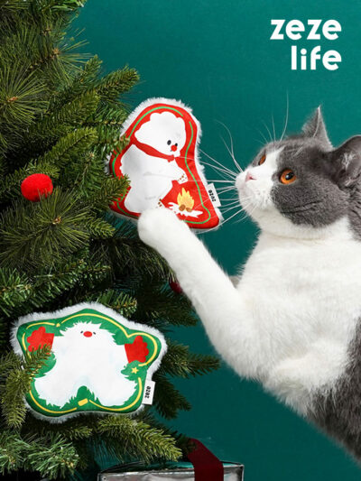 Sound Paper Cat Toy - Christmas Cat Toys