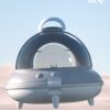 Spaceship Litter Box & Ufo Litter Box