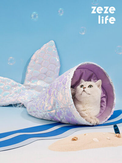 Mermaid Cat Sleeping Bag