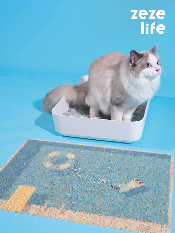 Swimming Pool Cat Litter Mat - ZezeLife