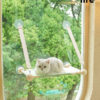 Wood Window Cat Hammock