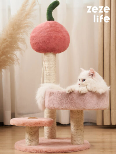 Cherry Small Cat Tree