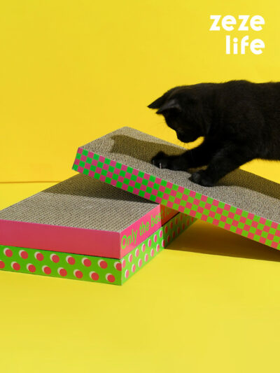 3-Pack Cardboard Cat Scratchers