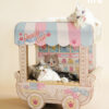 Dessert Trolley Cardboard Cat Scratcher