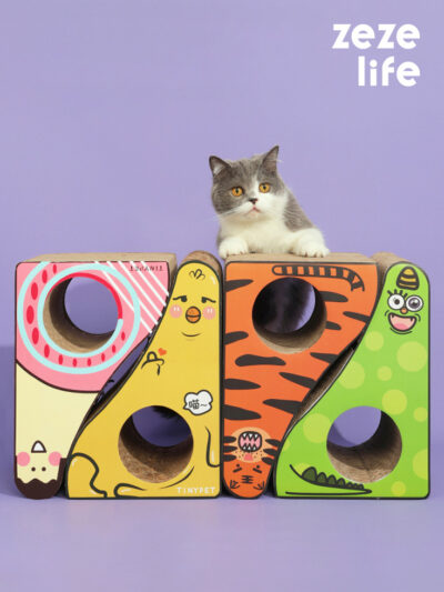 Triangle Cardboard Cat Scratcher