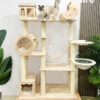 Cat Hotel Solid Wood Cat Tree