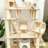 Fantasy Castle Solid Wood Cat Tree