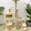 Space Capsule Nest Wood Cat Tree