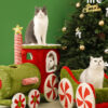 christmas cat house & Forest Train Cat Condo - Locomotive Part Only