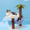 Palm Tree Cat Tree with Hammock