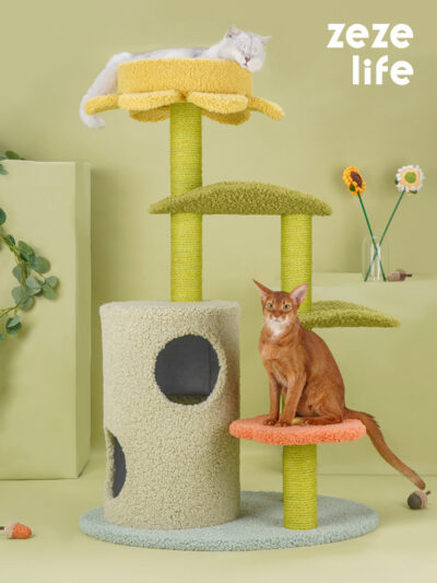 Leaf Petal Forest Cat Tree