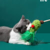 Christmas Tree Elf Cat Teaser - Christmas Cat Toys