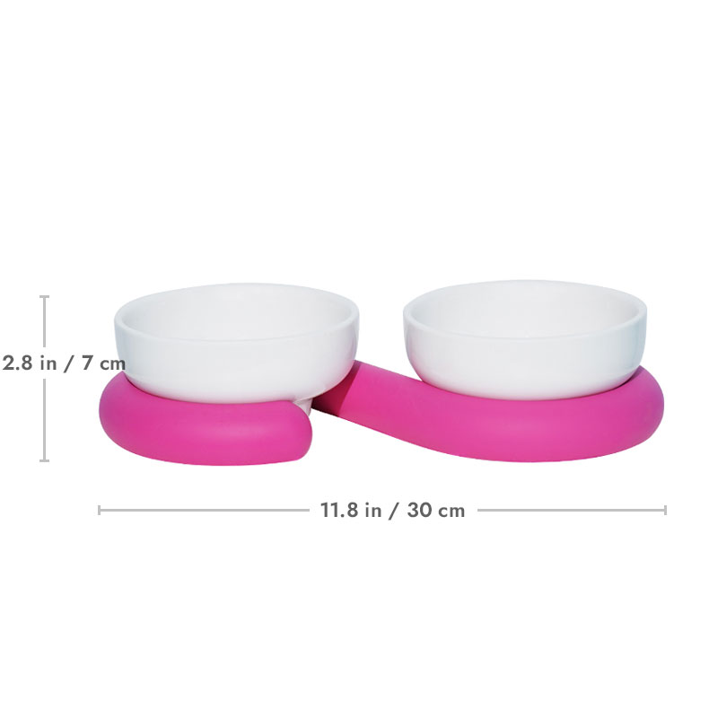 OXO Tot Silicone Bowl Pink New