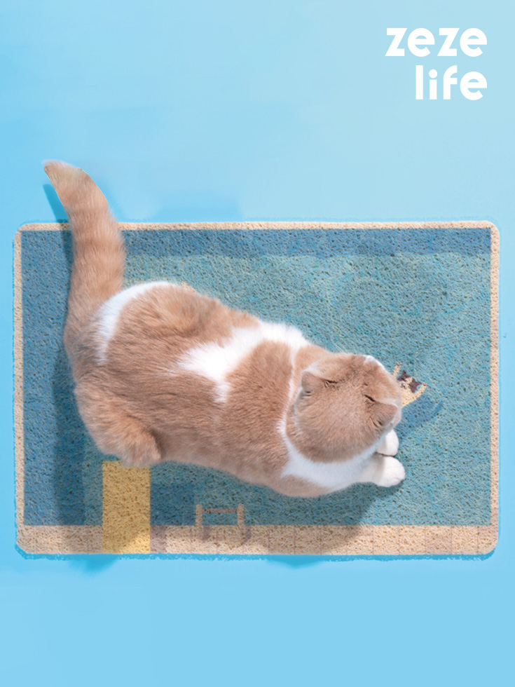 Cute Cat Litter Mats - ZezeLife