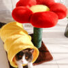 Flower Cat Tree With Tunnel