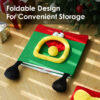 Foldable Christmas Gift Box Cat Bed - Christmas Cat Bed
