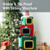 Stacked Christmas Gift Box Cat Condo - Christmas Cat House