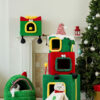 Stacked Christmas Gift Box Cat Condo - Christmas Cat House