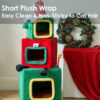 Stacked Christmas Gift Box Cat Condo - Christmas Cat House