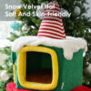 Stacked Christmas Gift Box Cat Condo - Christmas Cat House