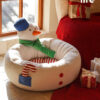 Hug Snowman Cat Bed