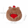 Apple Bear Hug Cat Bed