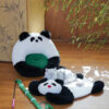 Panda Hug Cat Bed