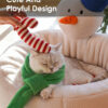 Hug Snowman Cat Bed