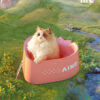 Strawberry Fat Cat Litter Box