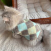 Gray Cat Sweater Vest