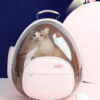 Space Capsule Pink Cat Carrier