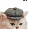 Gentleman Hat Cat Beret