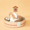 Japanese-Style Hot Springs Cat Scratcher Bed