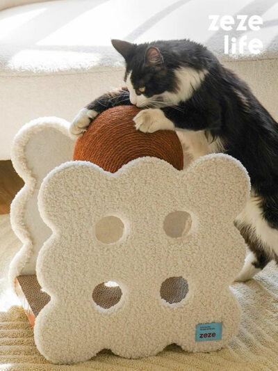 Sandwich Biscuit Cat Scratching Ball