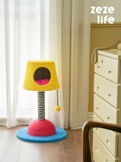 Table Lamp Cat Condo