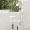 White Cream Style Cat Tree Plus