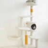 White Cream Style Cat Tree Plus