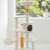 White Cream Style Cat Tree Plus