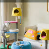 Table Lamp Cat Condo