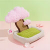 Sakura Pink Cat Bed