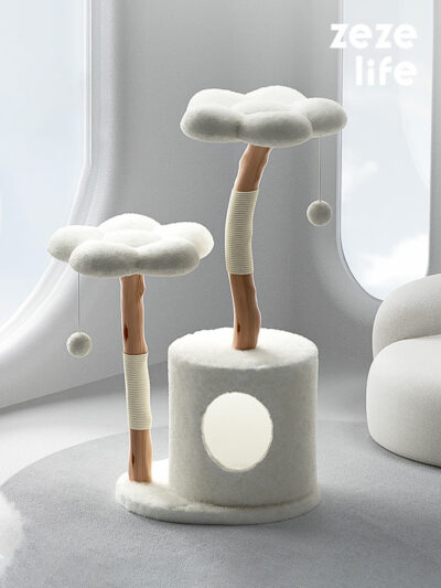 White Cloud Modern Cat Tree