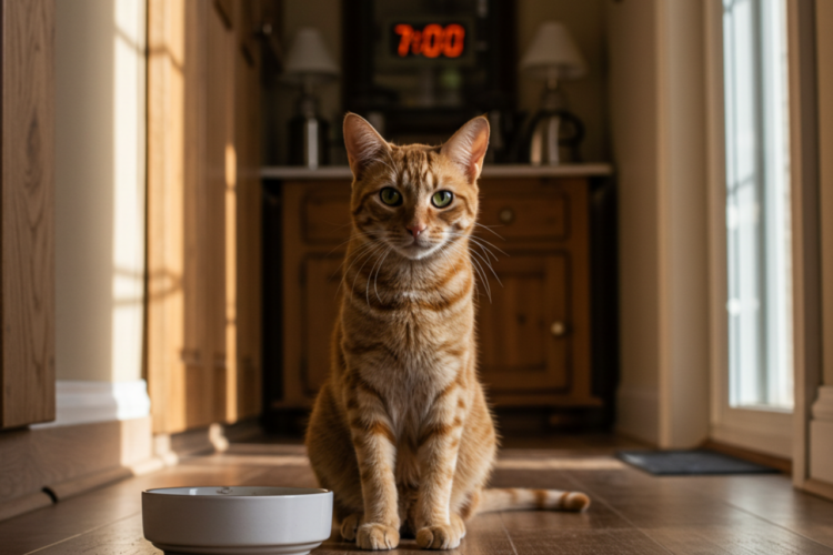Daily Cat Feeding: What Time Should I Feed My Cat?