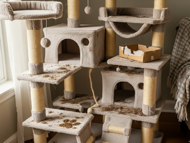 Is a Dirty Cat Tree a Big Deal? image