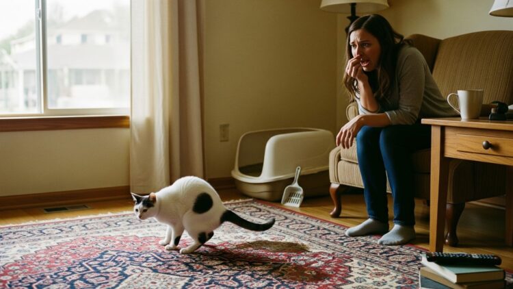 How to Stop a Cat Peeing on a Rug the Stress-Free Way