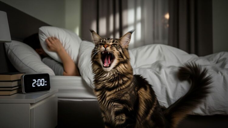 Cat Whining at Night: Why It Happens and How to Stop It