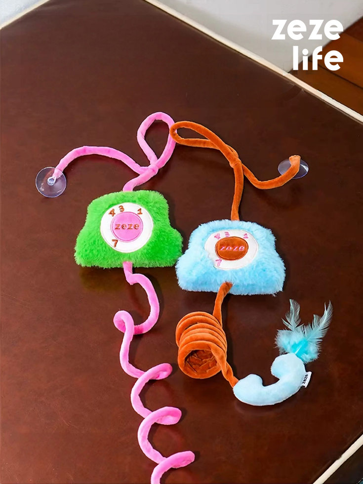 Elastic Cat Wand Toy (2)