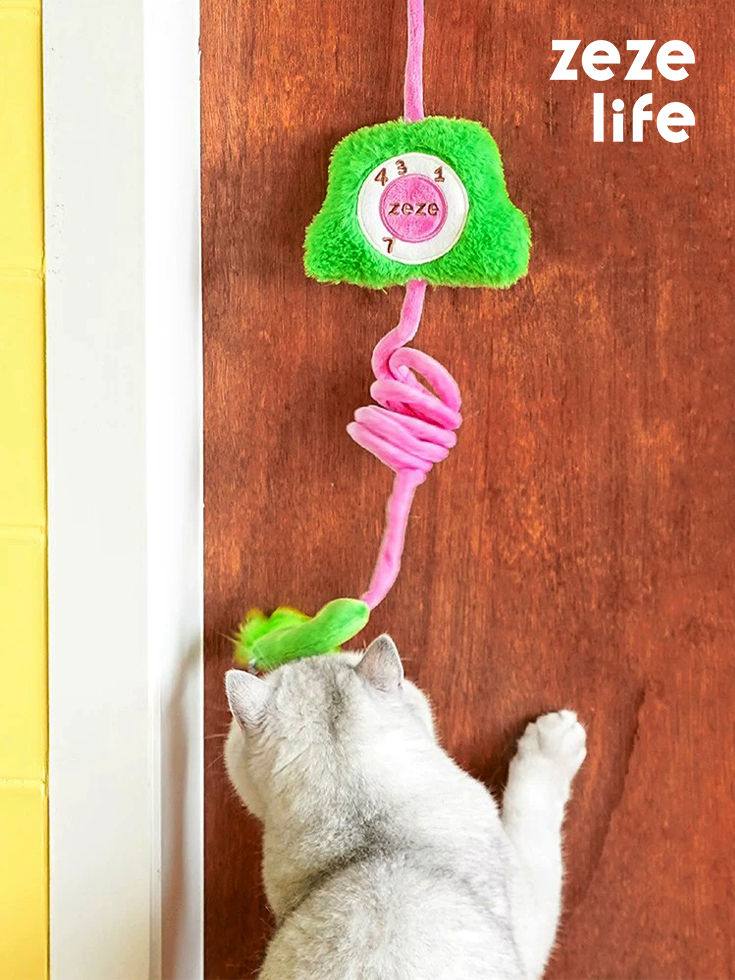 Elastic Cat Wand Toy (3)