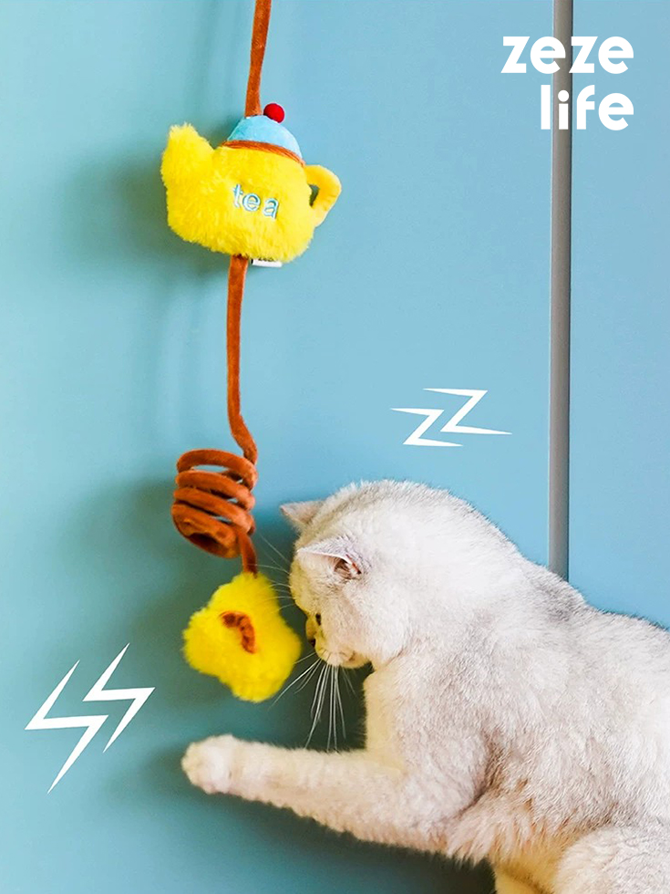 Elastic Cat Wand Toy (7)