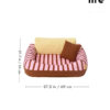 Removable and Washable Premium Pet Sofa Bed (23)