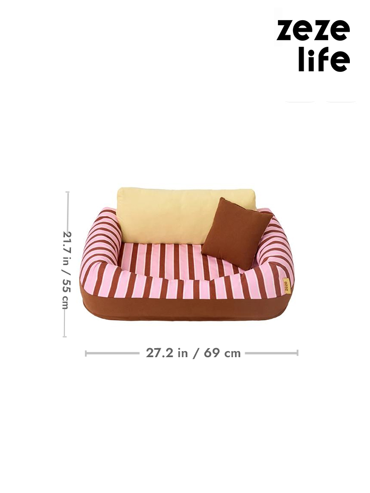 Removable and Washable Premium Pet Sofa Bed (23)